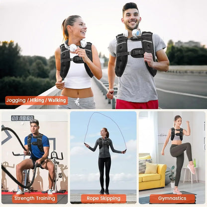 Custom Fit Weighted Training Vest for Enhanced Performance