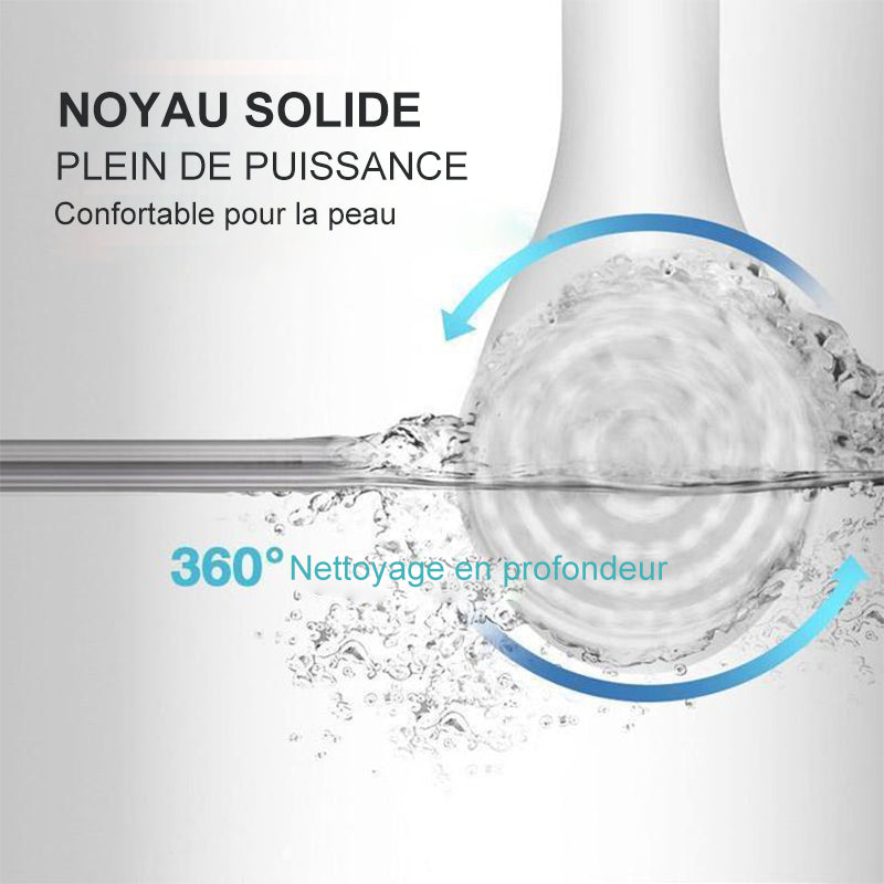 All-in-One Electric Body Scrubber with 5 Brush Heads