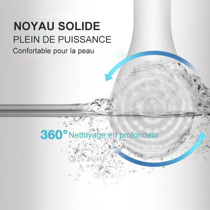 All-in-One Electric Body Scrubber with 5 Brush Heads