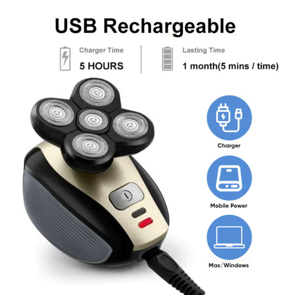 PrecisionFlex 360° Electric Shaver for Smooth Results