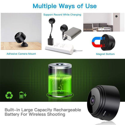 1080p Wireless Magnetic Mini Surveillance Camera