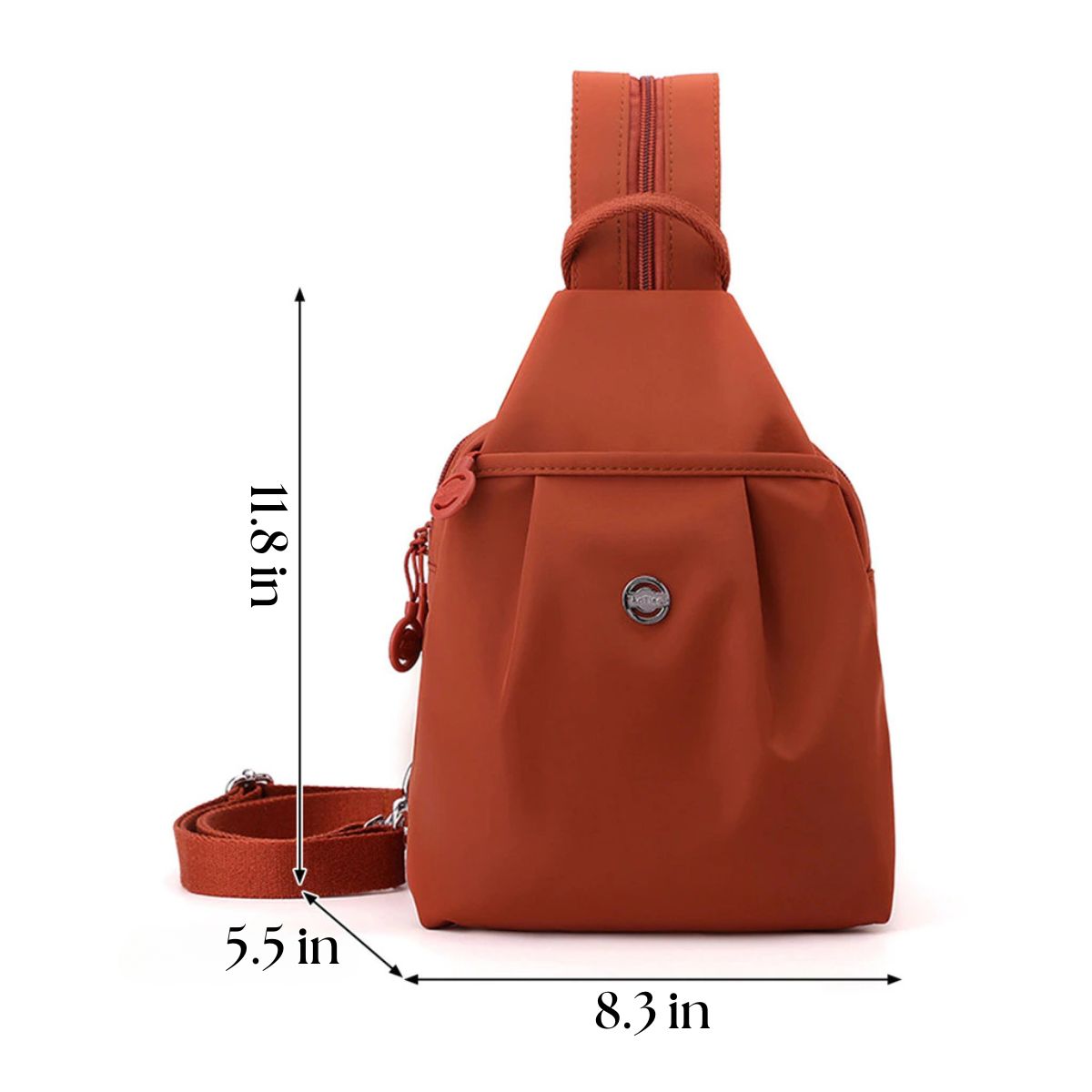 Versatile Waterproof Handbag | 2-in-1 Crossbody & Shoulder Bag