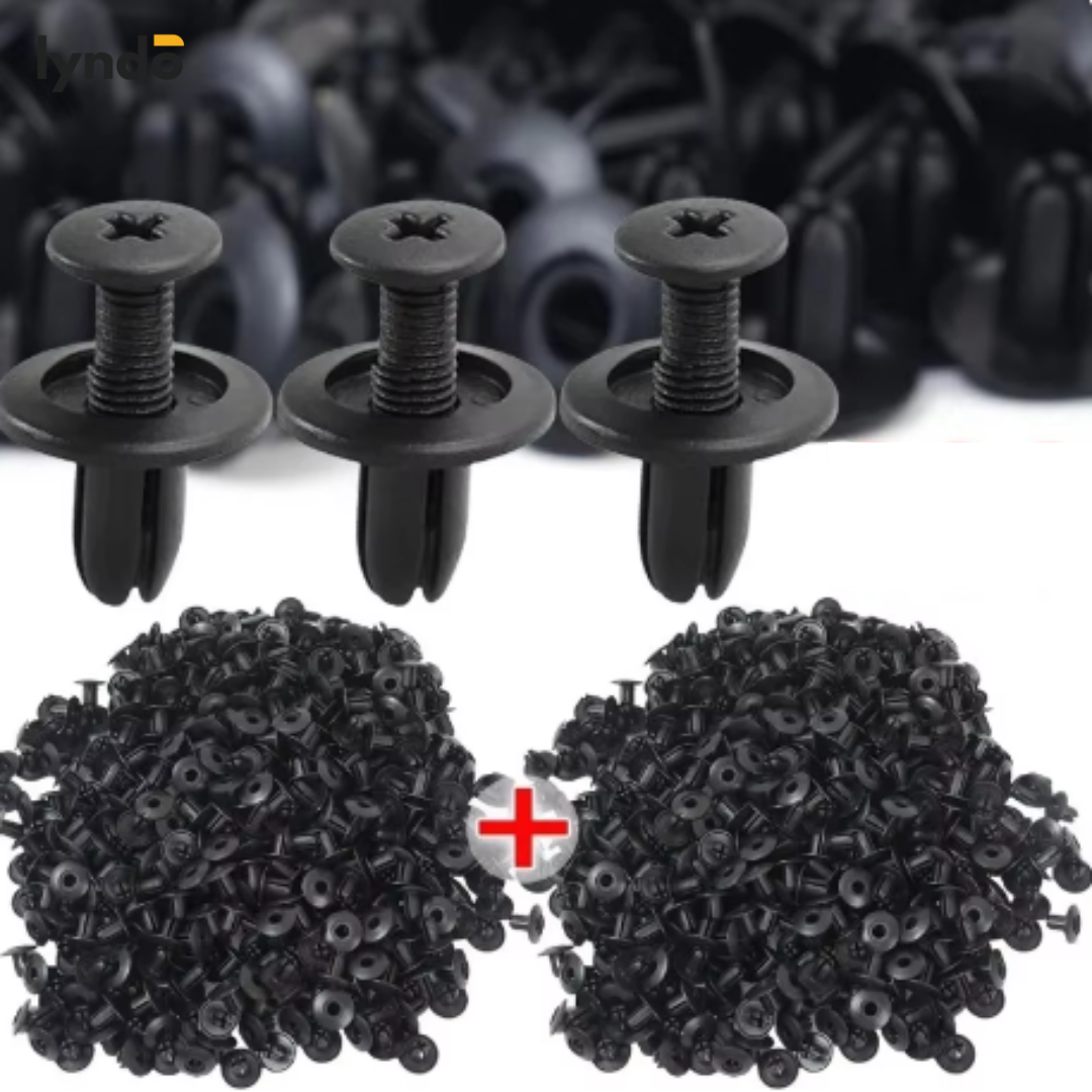 Durable Black Rivets for Vehicle Repairs - Last Day Discount