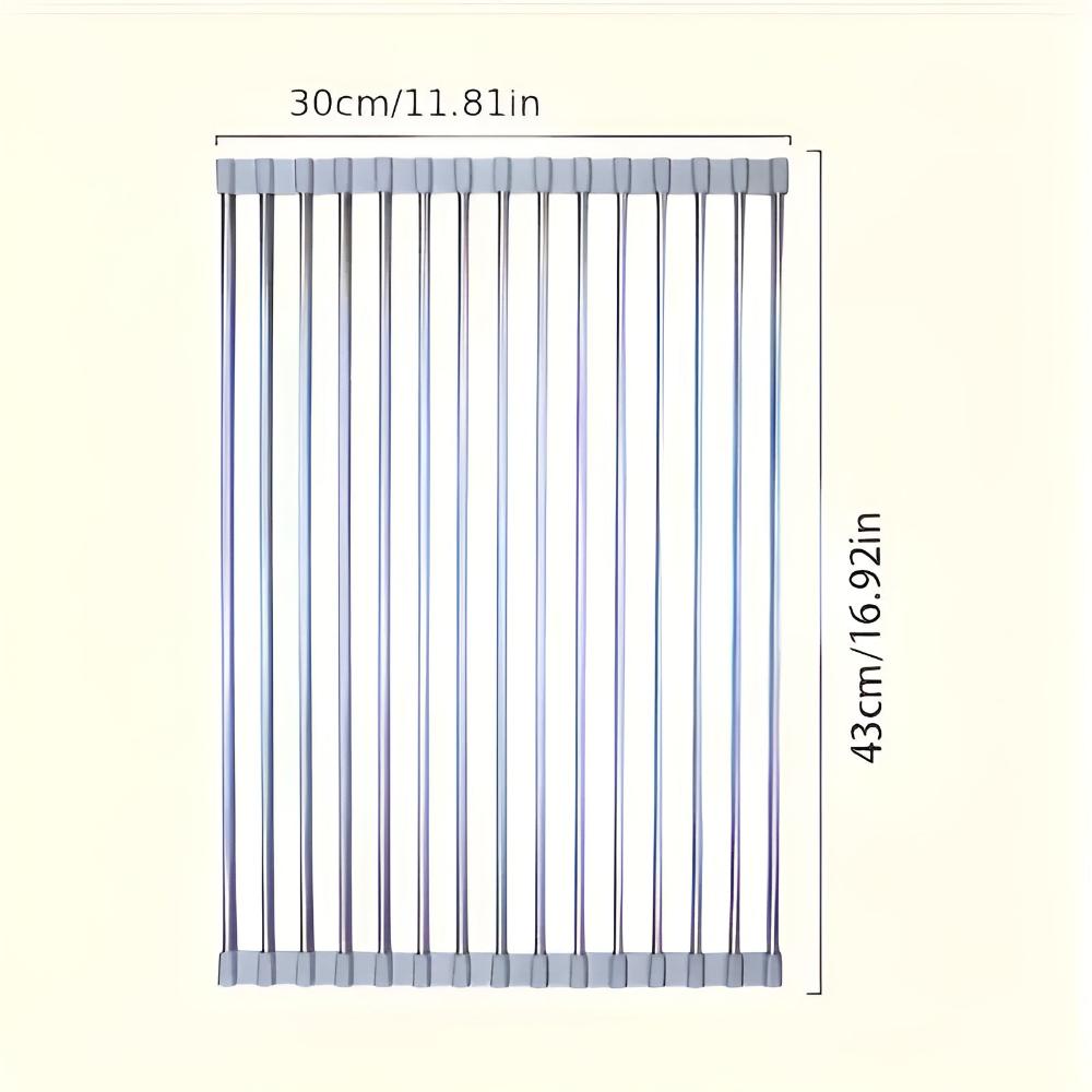 Durable Stainless Steel Over-Sink Drying Rack
