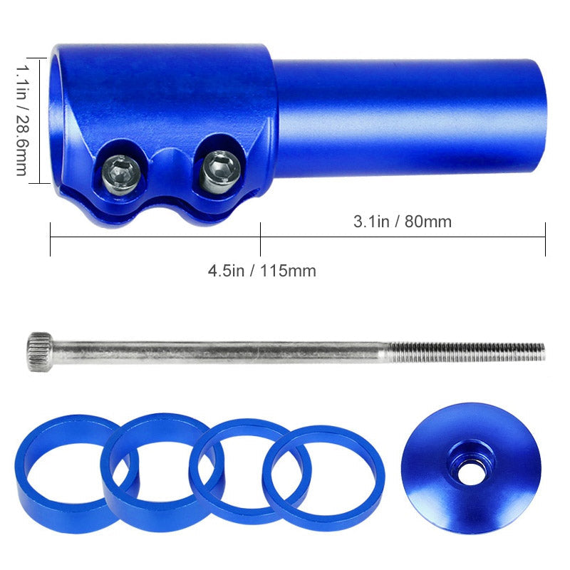Adjustable Handlebar Extension for Cyclists