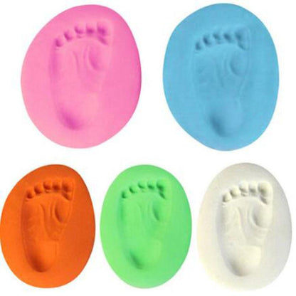 Hand and Foot Print Imprint Record for DIY Keepsakes