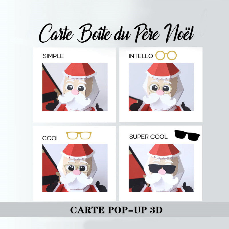 Surprise Santa Prank Pop-Up Card for Holiday Fun
