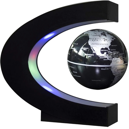 LED World Globe with Magnetic Suspension – Floating Globe Lamp