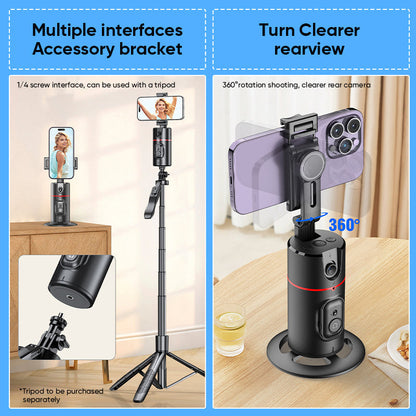 Hands-Free 360° Gimbal with Advanced Face Tracking