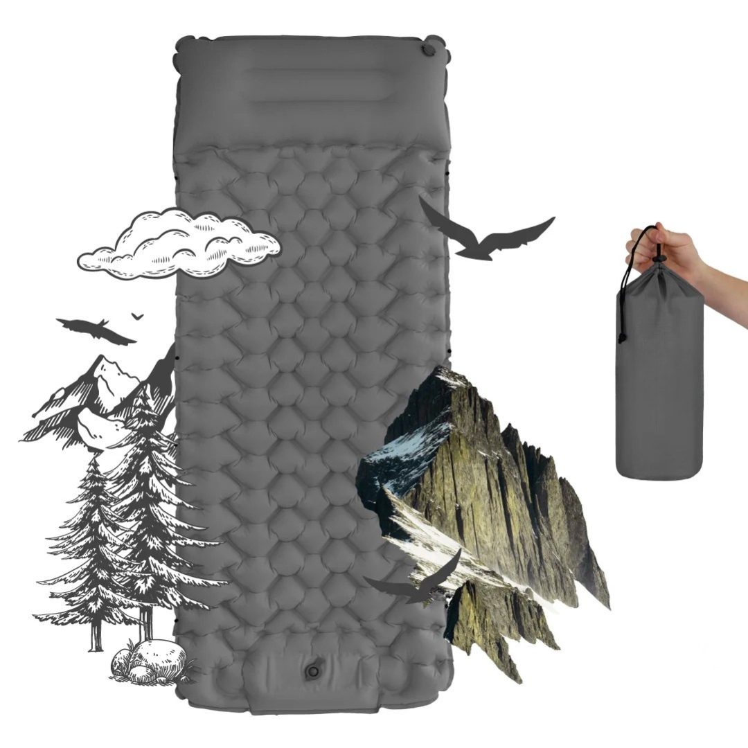 Self-Inflating Air Sleeping Mat – Lightweight, Compact, 10 cm Thickness