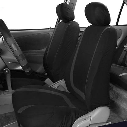 9-Piece Universal Car Seat Cover Set – Breathable and Washable