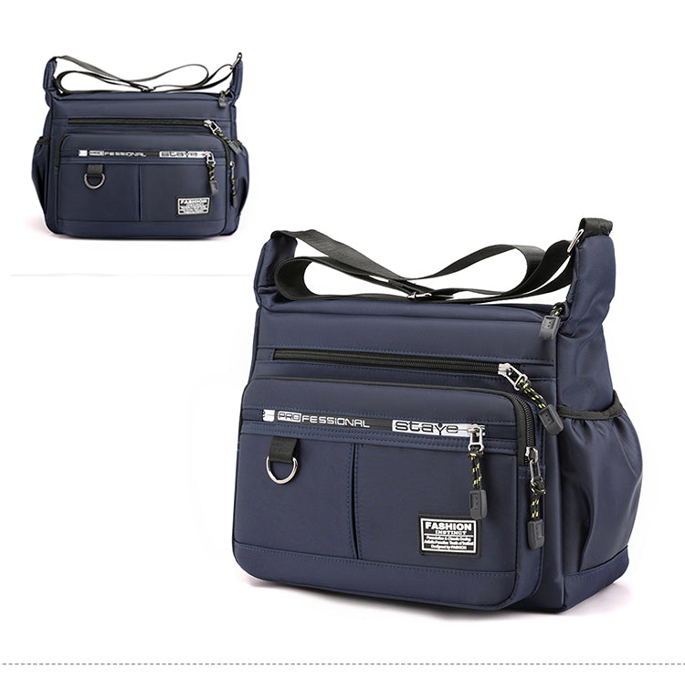 Lightweight Waterproof Shoulder Bag with Spacious Storage