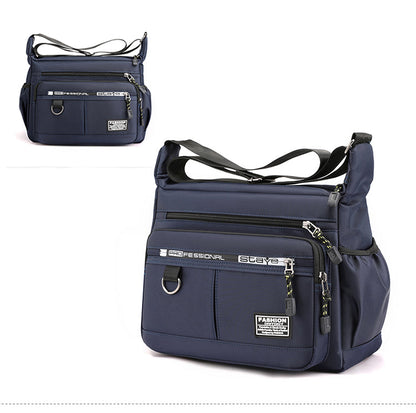 Lightweight Waterproof Shoulder Bag with Spacious Storage