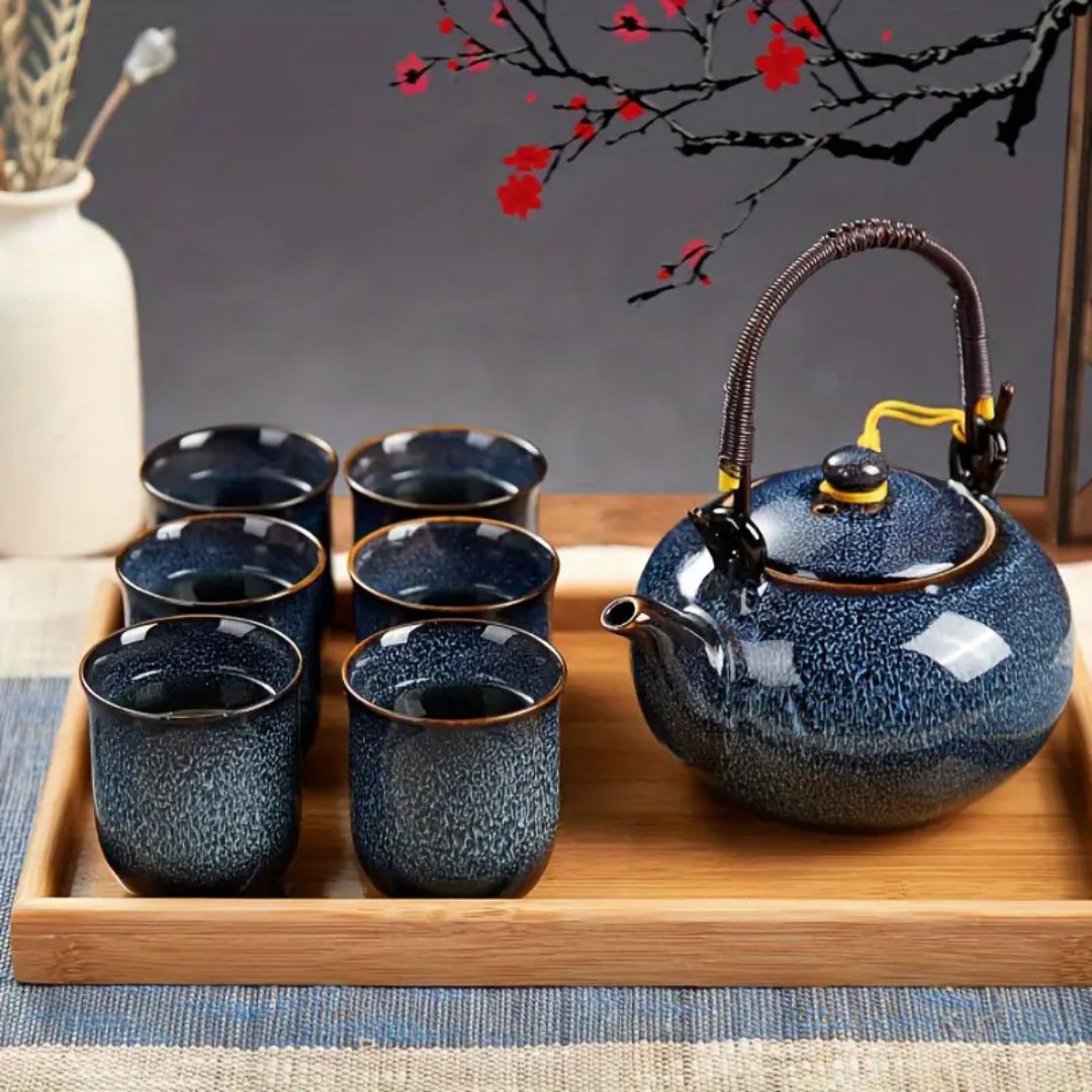 Tea Set Made of Japanese Ceramic