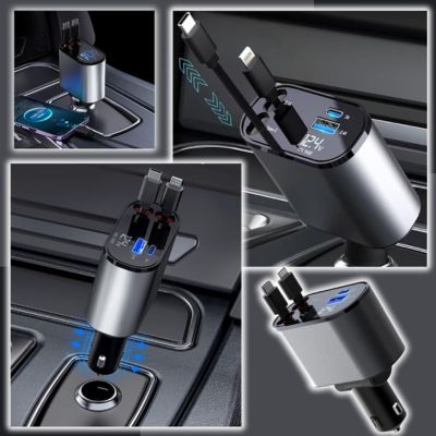 Digital Multi Charger for Cars | Compatible with All Vehicles