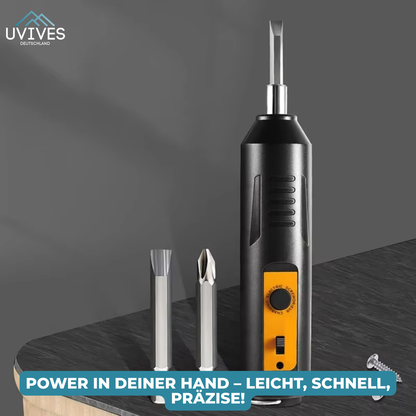 Button-Activated Screwdriver for Effortless Screw Insertion