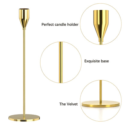 Elegant Trio Candle Stand Set for Modern Homes