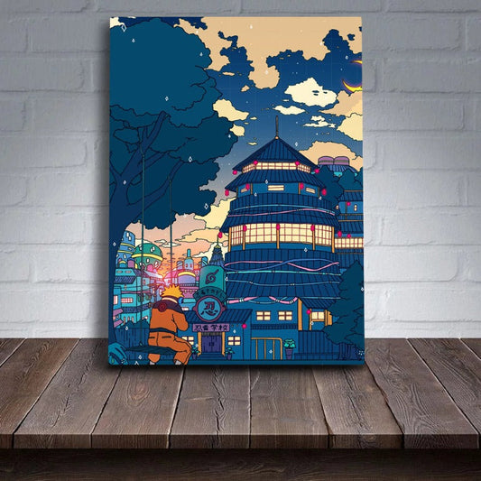 Canvas Art Print - Anima Building Design for Wall Decor