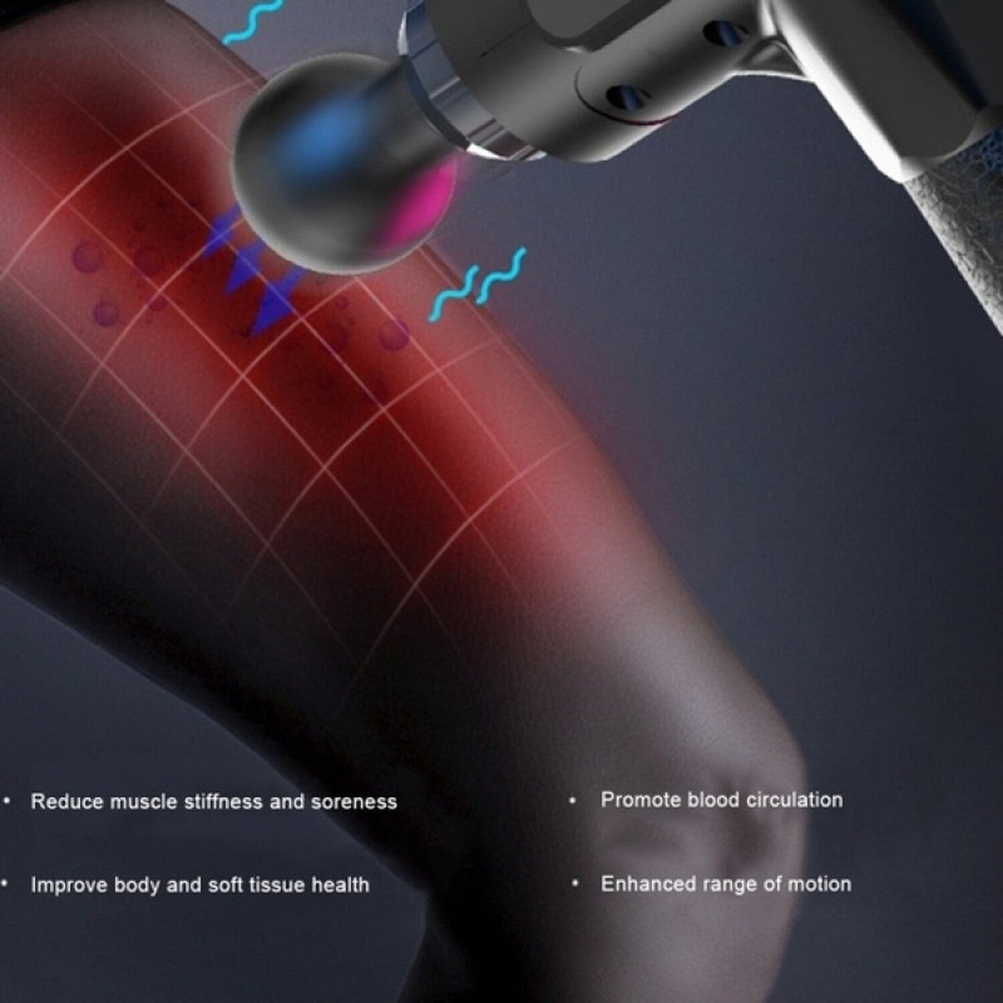 Portable Muscle Relief Gun for Quick Recovery
