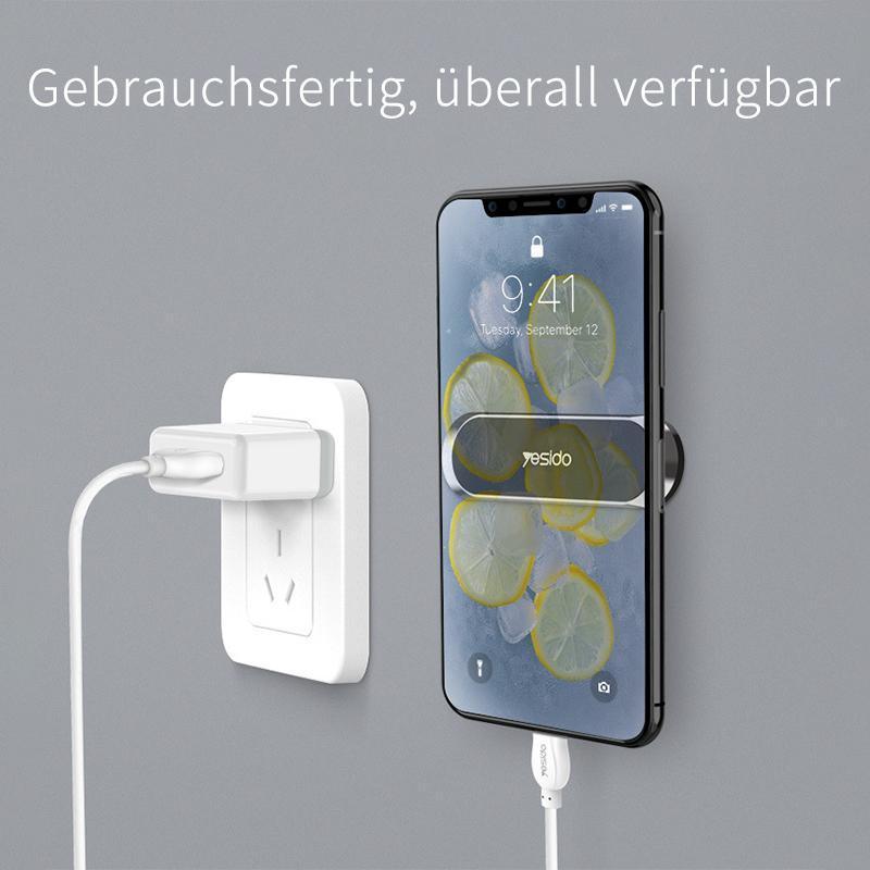 Compact 360-Degree Rotatable Magnetic Phone Holder - Strong Adhesive