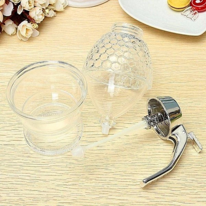 Convenient Honey Dispenser with Elegant Design