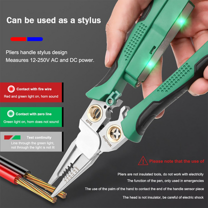 Versatile 8-in-1 Wire Stripper and Cutter Tool
