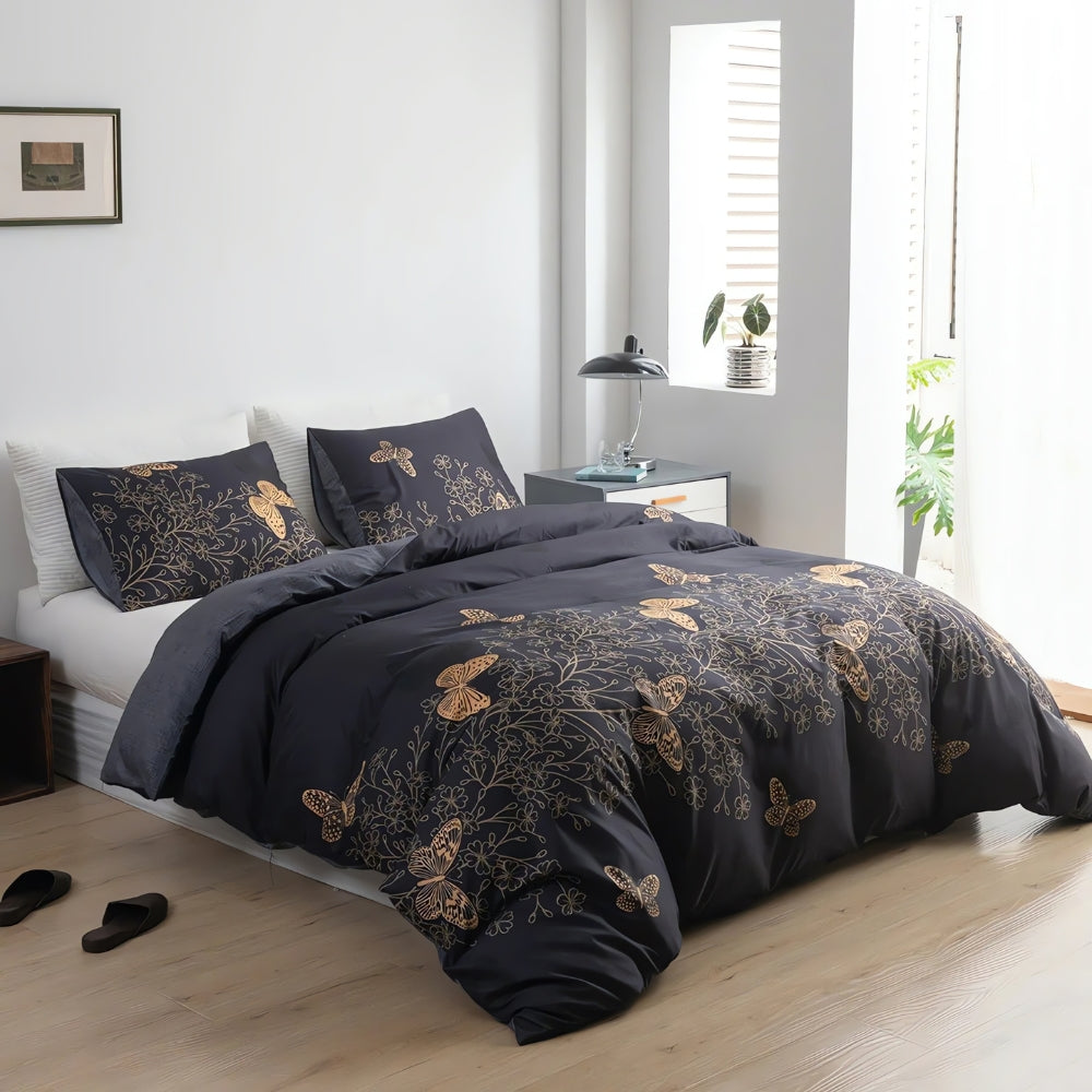 Serenity Nightfall Quilt Set | 3-Piece Collection
