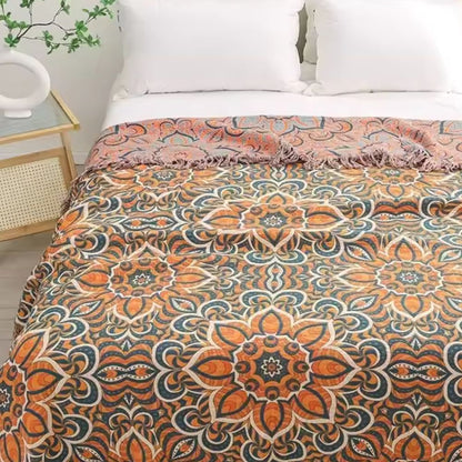 Cozy Haven Woven Cotton Throw
