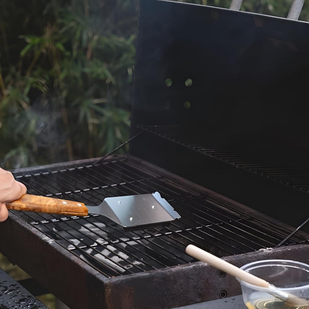 Ultimate Stainless Steel Grill Cleaner with Scraper