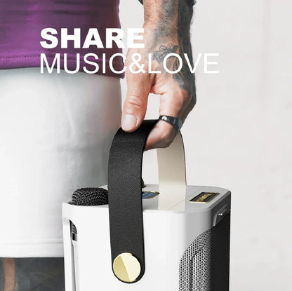 Bluetooth Karaoke Speaker with High Power and Portability