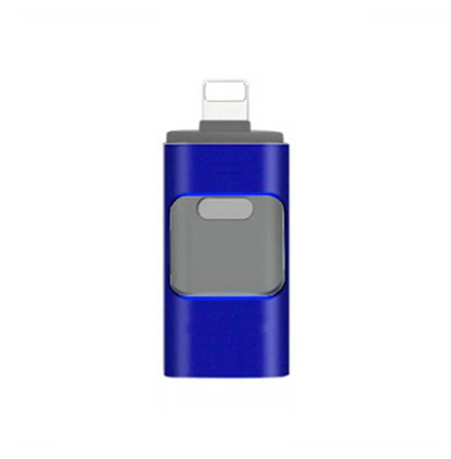 4-in-1 OTG Flash Drive with MultiPort Connectivity