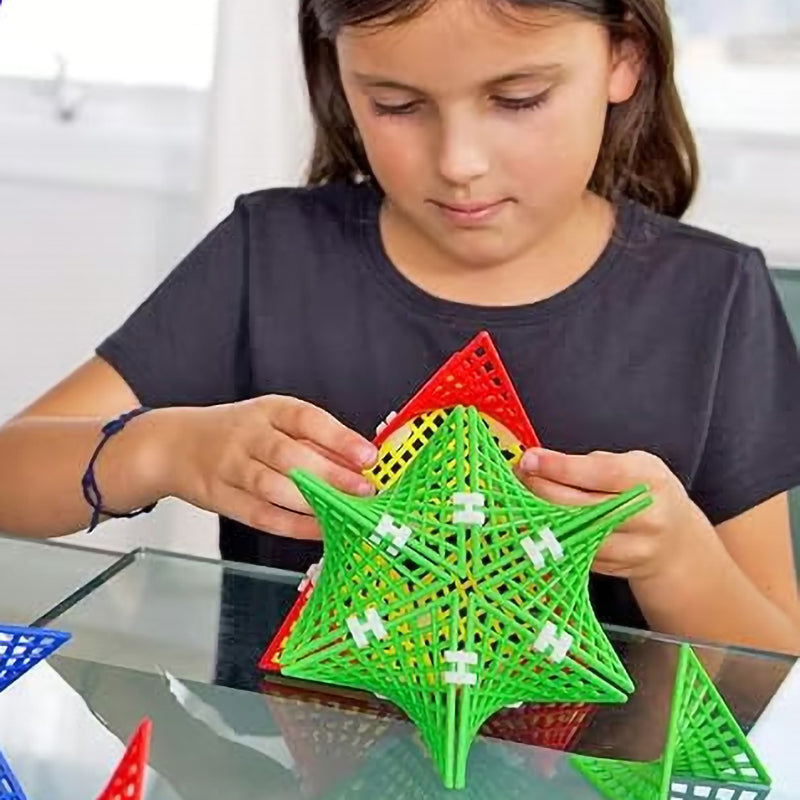 Hyperbolic Building Toy for Creative Play
