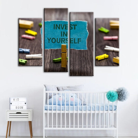 Empower Your Space - Inspiring Canvas Art Set