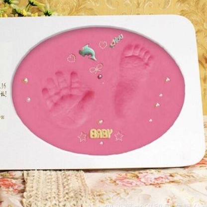 Hand and Foot Print Imprint Record for DIY Keepsakes