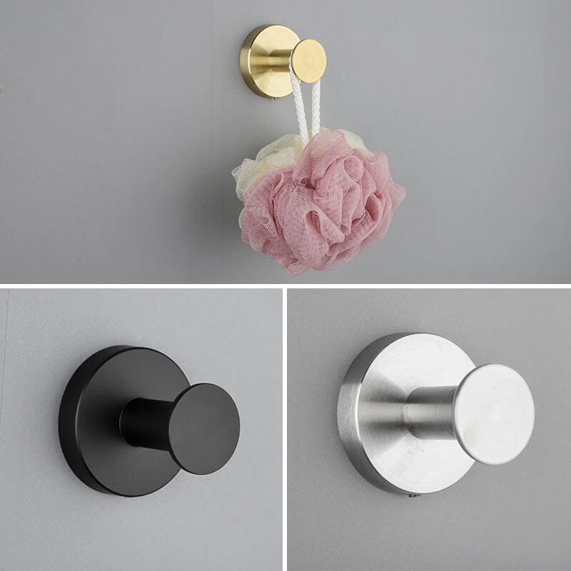 Utility Shower Hooks for Bathroom Towel Storage