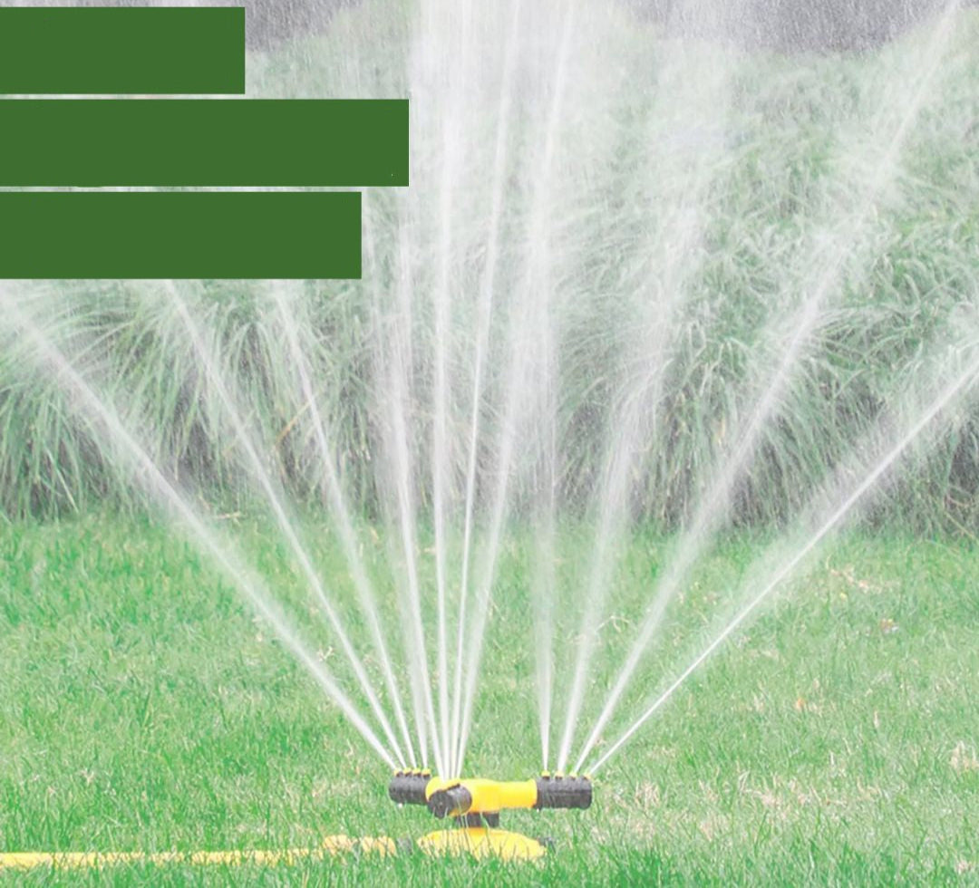 360º Sprinkler System for Automatic Irrigation with 15M Reinforced Hose