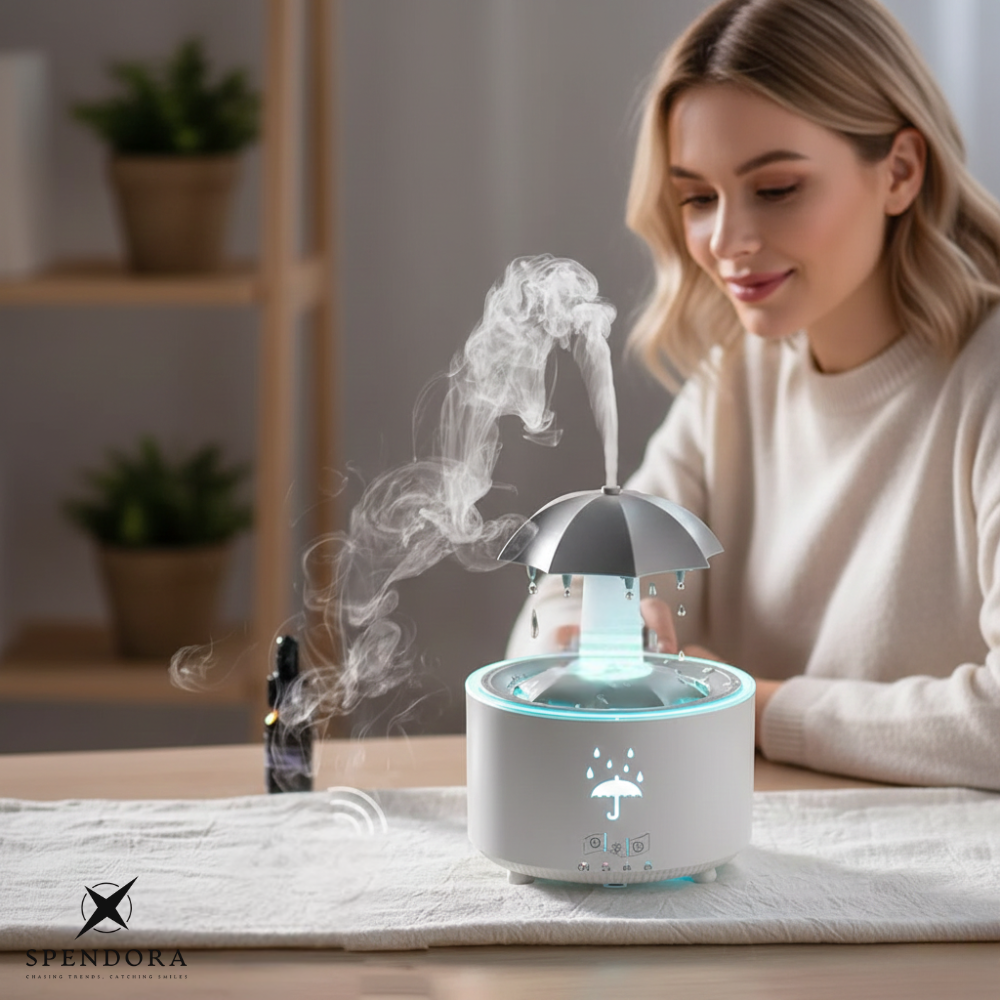 MistMaker Aroma Diffuser | 300ml Ultrasonic Humidifier with LED Light