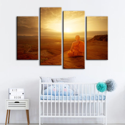 4-Piece Coastal Serenity Canvas Art Set