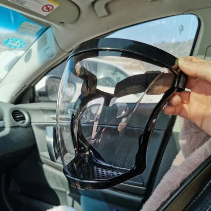 Complete Face Shield for Pesticide Application