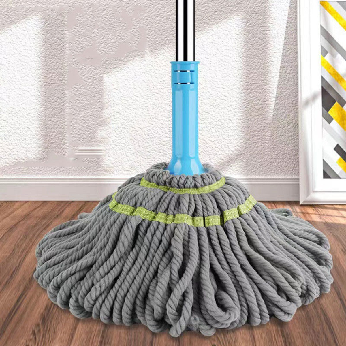 Floor Cleaning Mop with Self-Wringing Feature