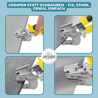 Strong Connections Without Screws in Seconds – Includes 100 Pins