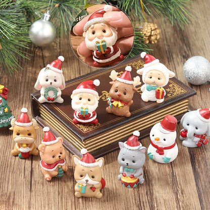 Handcrafted Holiday Animal Ornaments for Festive Decor