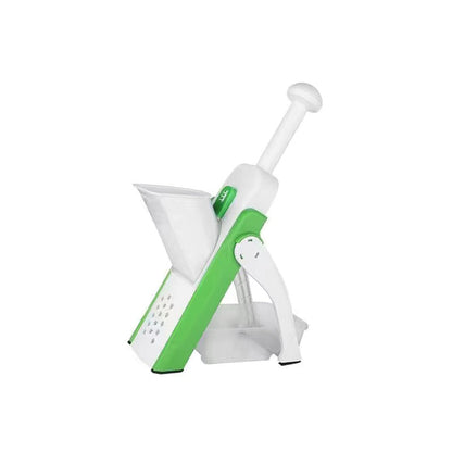 Versatile Vegetable Slicer with Adjustable Safety Features