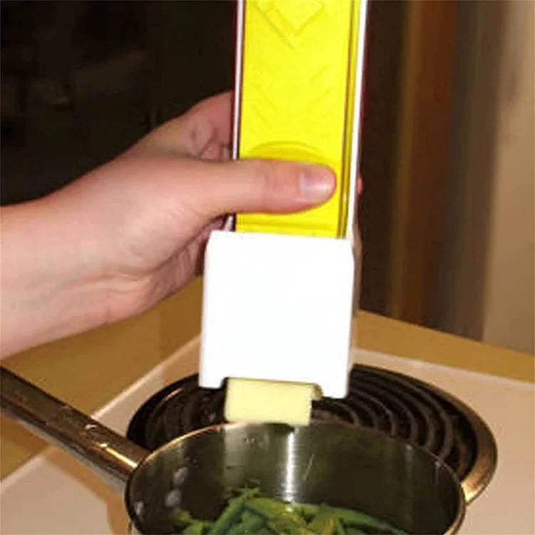 Quickly Melt Butter into Perfect Slices!