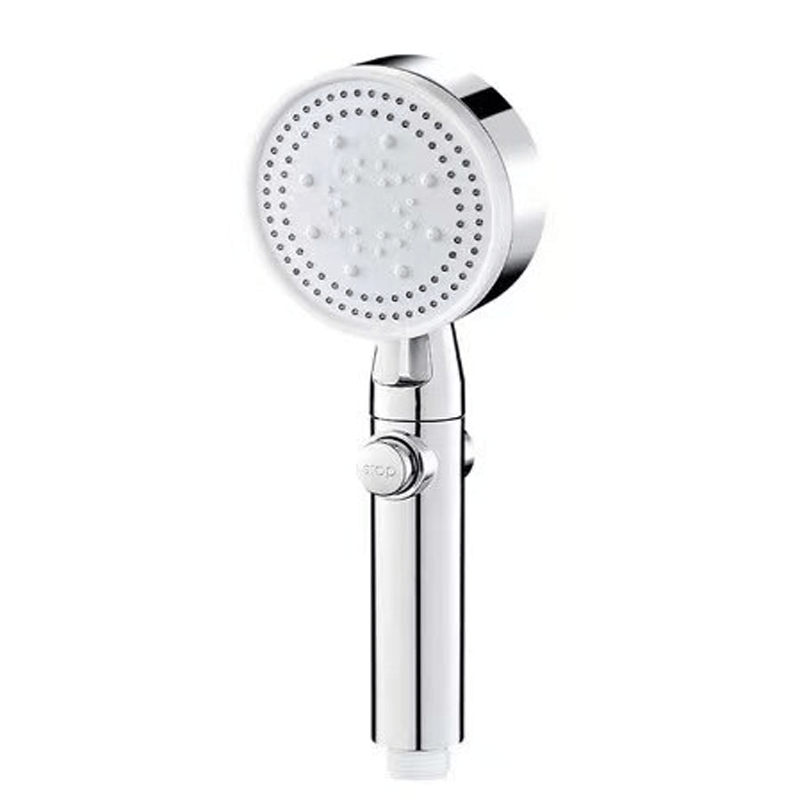 Shower Head with 5 Settings and Push Button Control