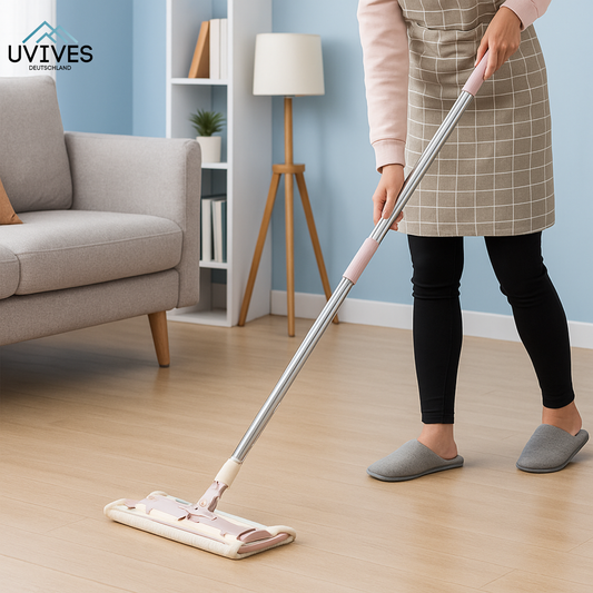 Flat Mop for Spotless Floors – Practical Cleaning Tool