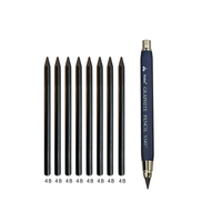 1* Pencil (with refill lead) + 8* 4B refill lead