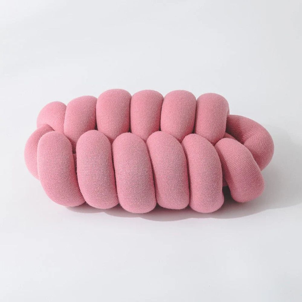 Chic Knot-Designed Plush Pillow for Ultimate Comfort