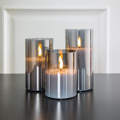 LED Candles with Realistic Flame Effect for Safe Ambient Illumination