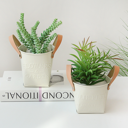 Planters with Convenient Lift Handles for Easy Movement
